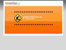 Tablet Screenshot of presidentialtimeline.org